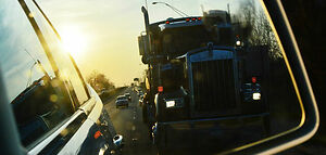 Truck side mirror